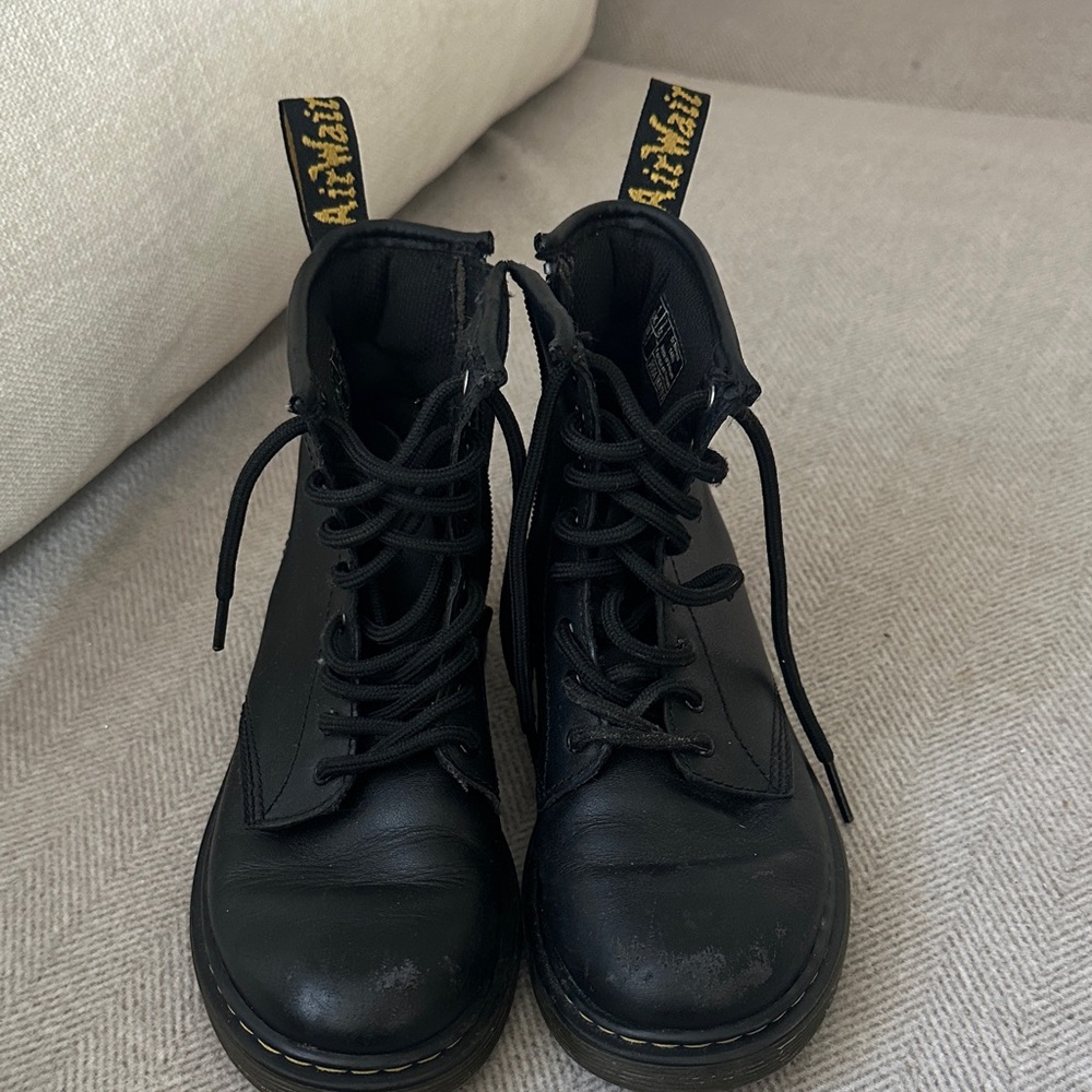 Dr. Martens Black Combat Boots